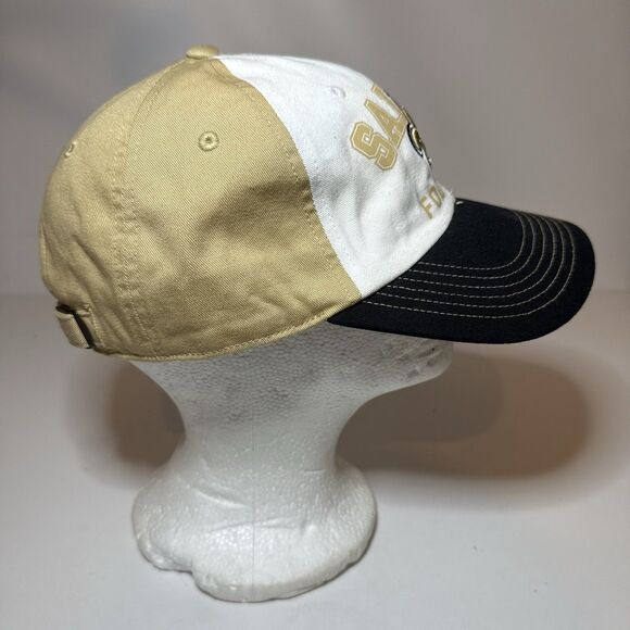 Team Apparel NFL New Orleans Saints Logo Strapback Cap Hat OSFM - Picture 4 of 6